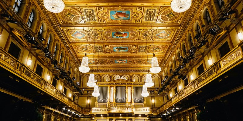 Concert hall Musikverein in Vienna